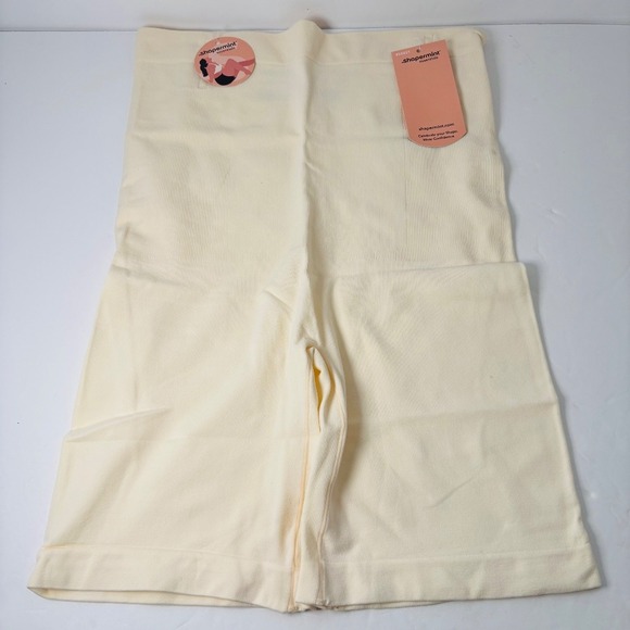 NWT Shapermint Essentials‎ Women's Size XL/2XL High Waisted Shaper Short Cream - Picture 1 of 6